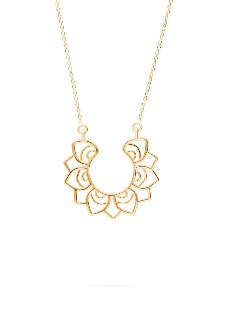 COLLAR HEMA BAÑADO EN ORO
