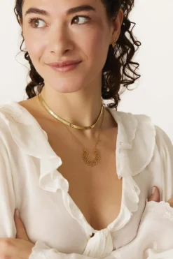 COLLAR HEMA BAÑADO EN ORO