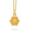COLLAR JANAVI BAÑADO EN ORO