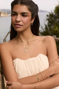 COLLAR KAMINI BAÑADO EN ORO
