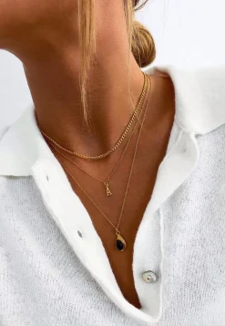 COLLAR LAKSHMI BAÑADO EN ORO
