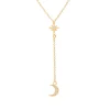 COLLAR MOKSHA BAÑADO EN ORO