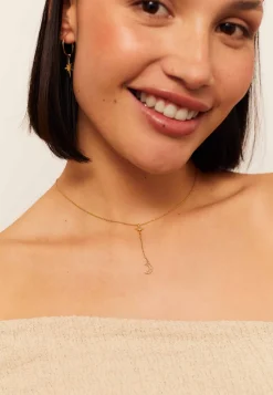 COLLAR MOKSHA BAÑADO EN ORO