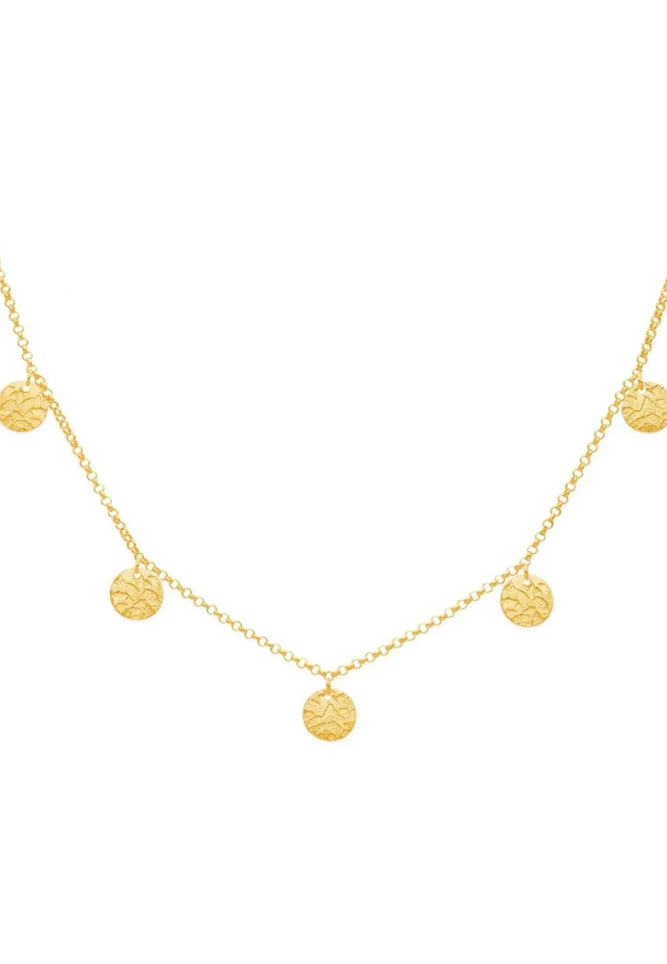 COLLAR MUDRA BAÑADO EN ORO