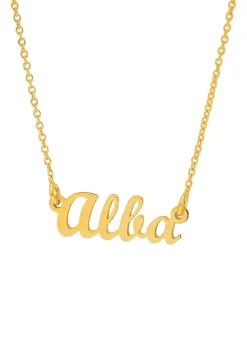 COLLAR NAMA BAÑADO EN ORO