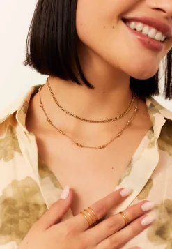 COLLAR NIHAL BAÑADO EN ORO