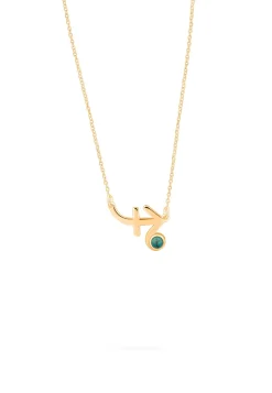 COLLAR PATHAREE ZODIACO BAÑADO EN ORO