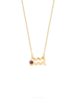 COLLAR PATHAREE ZODIACO BAÑADO EN ORO