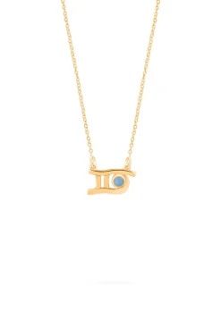 COLLAR PATHAREE ZODIACO BAÑADO EN ORO