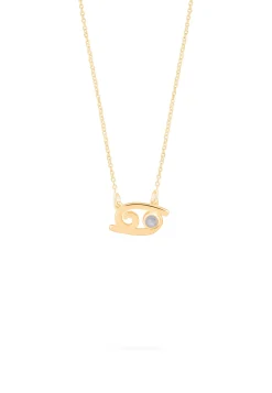 COLLAR PATHAREE ZODIACO BAÑADO EN ORO