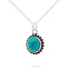 COLLAR SAVATI TURQUESA