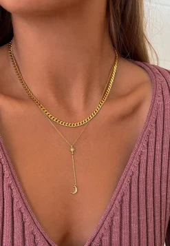 COLLAR SUNDAR BAÑADO EN ORO