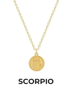 COLLAR ZODIACO BAÑADO EN ORO