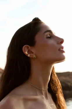 EAR CUFF BHOR DERECHO BAÑADO EN ORO