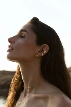 EAR CUFF BHOR IZQUIERDO BAÑADO EN ORO