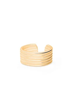 EAR CUFF DHAARI BAÑADO EN ORO