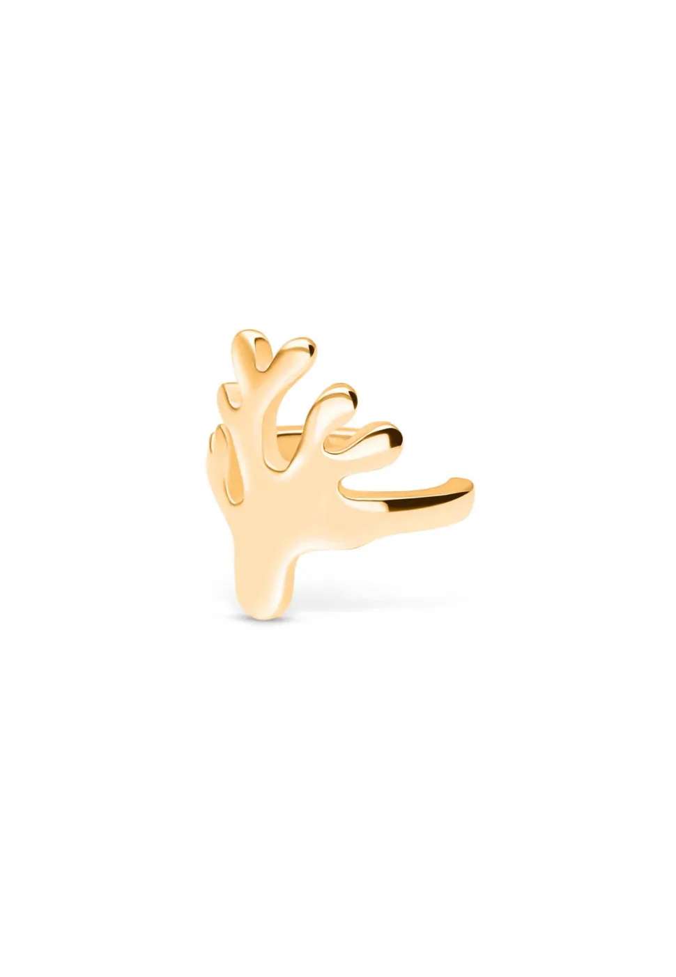 EAR CUFF MONGA DERECHO BAÑADO EN ORO