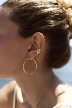 EAR CUFF MONGA IZQUIERDO BAÑADO EN ORO