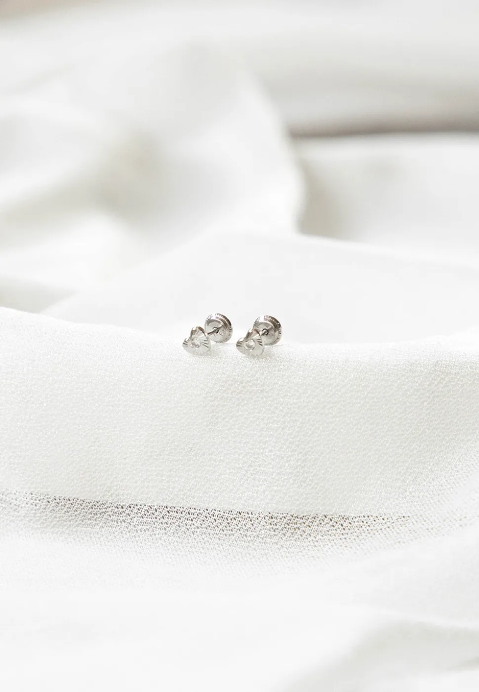 PENDIENTES ATRIA ORO BLANCO
