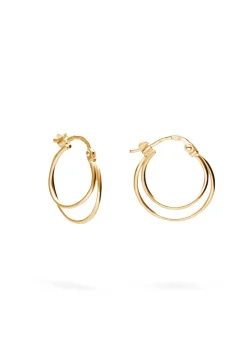 PENDIENTES BLAINE (16MM) BAÑADOS EN ORO