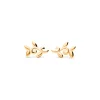 PENDIENTES CHAD BAÑADOS EN ORO