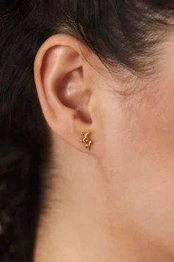 PENDIENTES CHAD BAÑADOS EN ORO