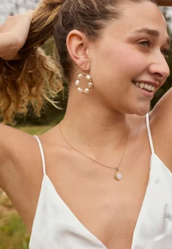 PENDIENTES CHITRA BAÑADOS EN ORO