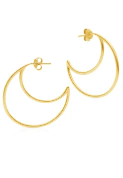 PENDIENTES DEVRAJ BAÑADOS EN ORO