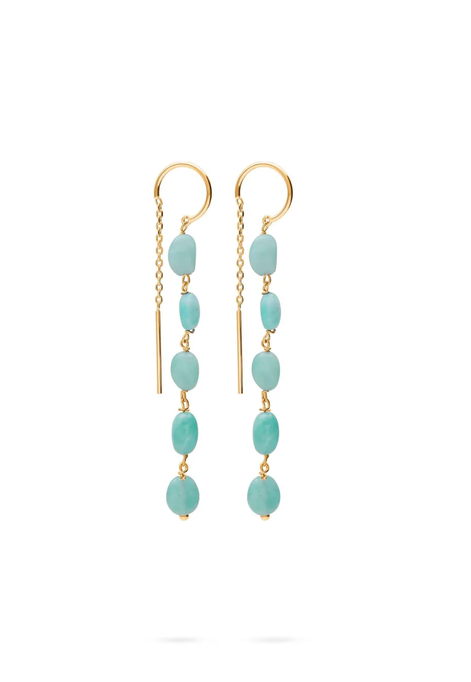 PENDIENTES ESHA (11MM) BAÑADOS EN ORO
