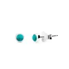 PENDIENTES FIROZA TURQUESA