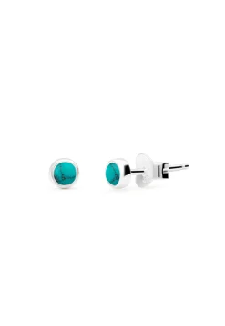 PENDIENTES FIROZA TURQUESA