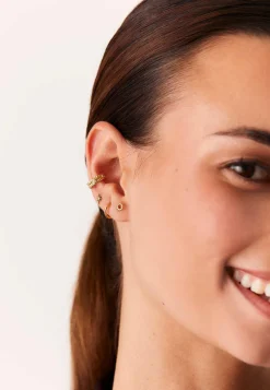 PENDIENTES HALAKON BAÑADOS EN ORO
