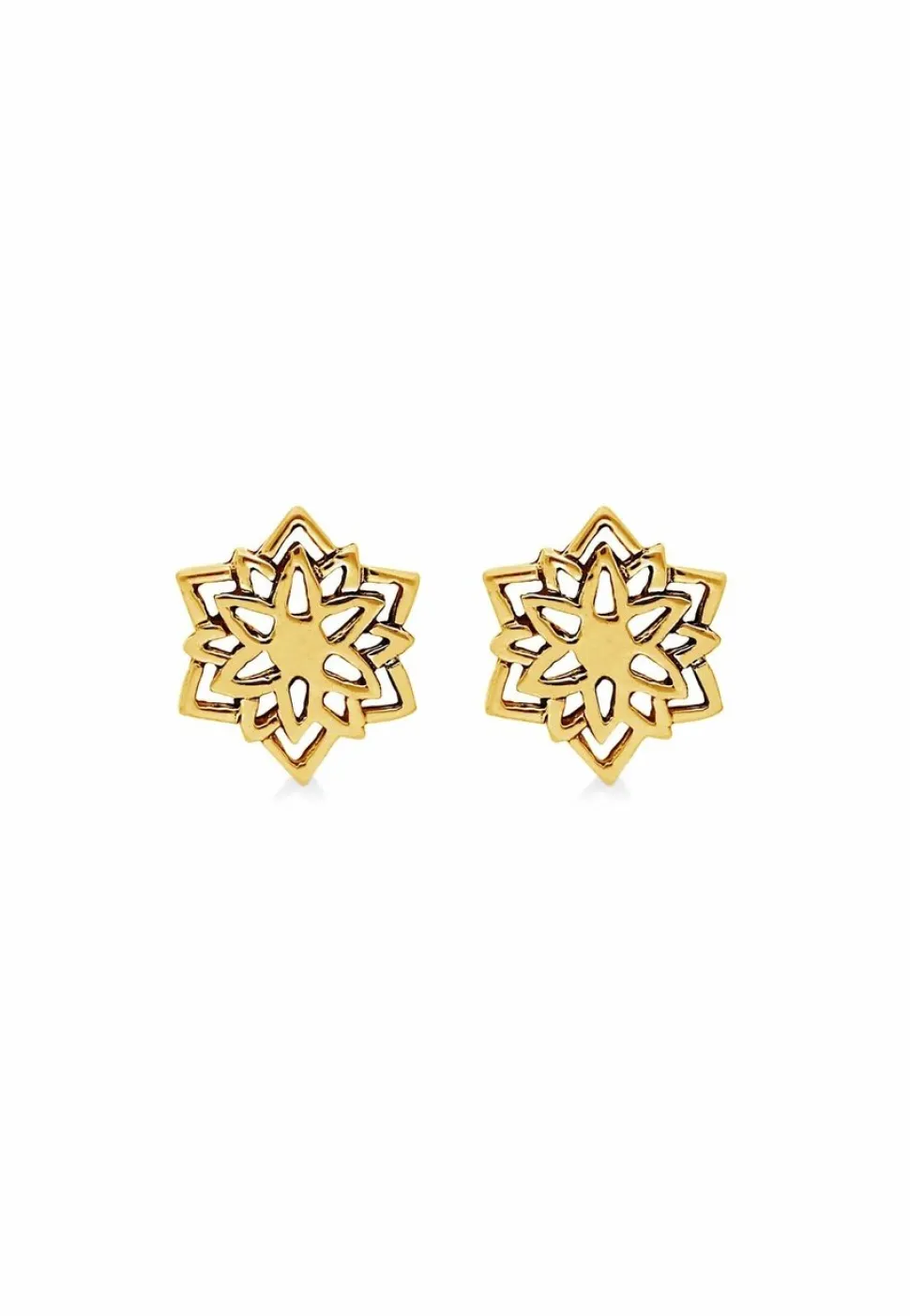 PENDIENTES HEMAL BAÑADOS EN ORO