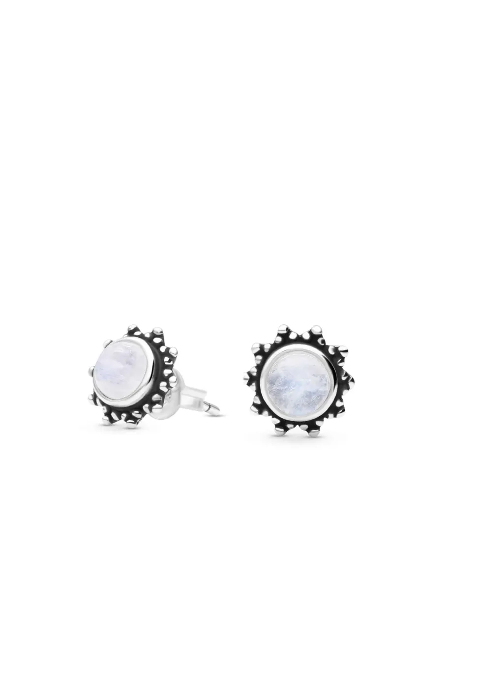 PENDIENTES ISHAAN PIEDRA LUNA