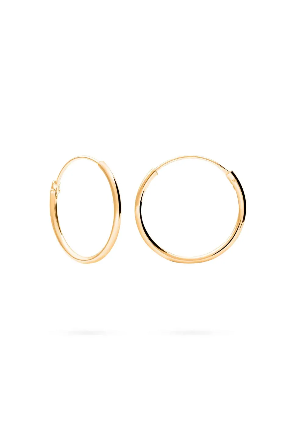 PENDIENTES JIVANA (20MM) BAÑADOS EN ORO