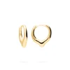 PENDIENTES KARARA (13MM) BAÑADOS EN ORO