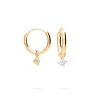 PENDIENTES KASHVI (12MM) BAÑADOS EN ORO