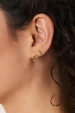 PENDIENTES LALIMA BAÑADOS EN ORO