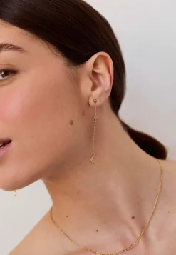 PENDIENTES LILAVATI BAÑADOS EN ORO