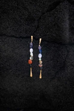 PENDIENTES NADIS BAÑADOS EN ORO