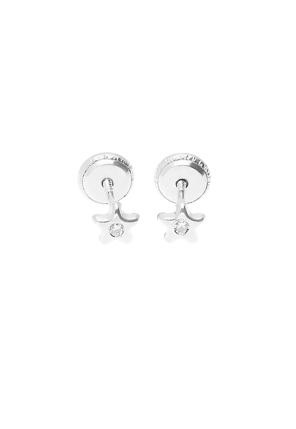 PENDIENTES PROCYON ORO BLANCO