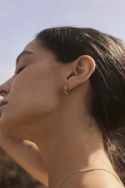 PENDIENTES RASATAL BAÑADOS EN ORO