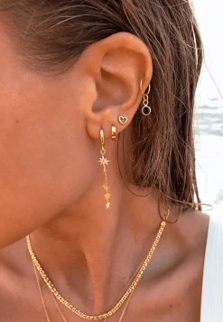 PENDIENTES SHARMILA (10MM) BAÑADOS EN ORO