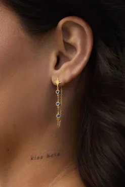 PENDIENTES TARAGATA BAÑADOS EN ORO