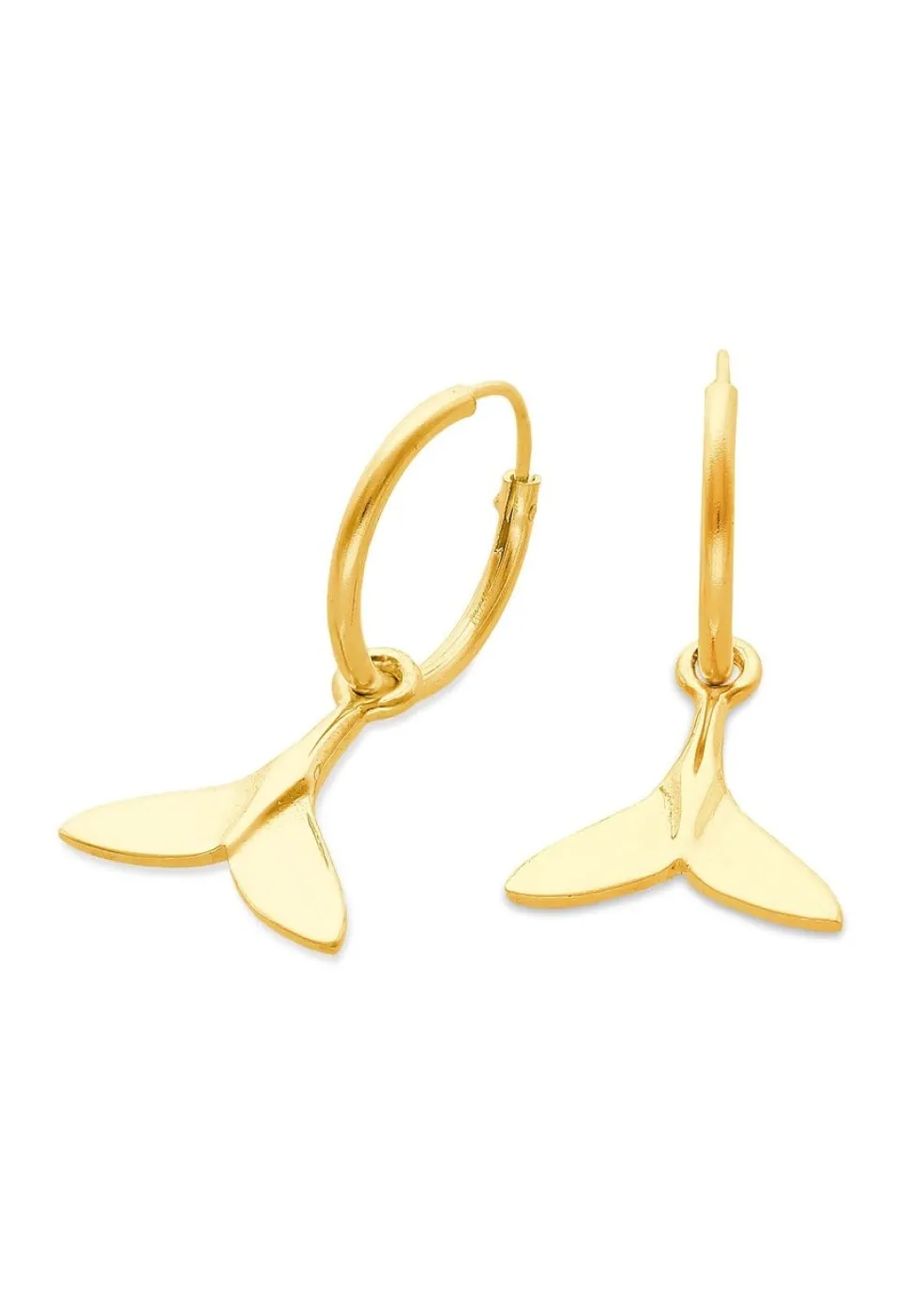 PENDIENTES VARUN (12MM) BAÑADOS EN ORO