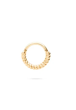PIERCING BUNO (8MM) BAÑADO EN ORO