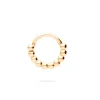 PIERCING GAISEY (8MM) BAÑADO EN ORO
