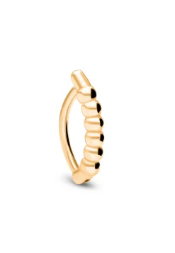 PIERCING GENDA BAÑADO EN ORO