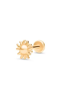 PIERCING GUMAEN BAÑADO EN ORO