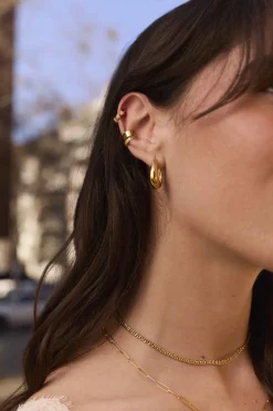 PIERCING SHANKARA BAÑADO EN ORO